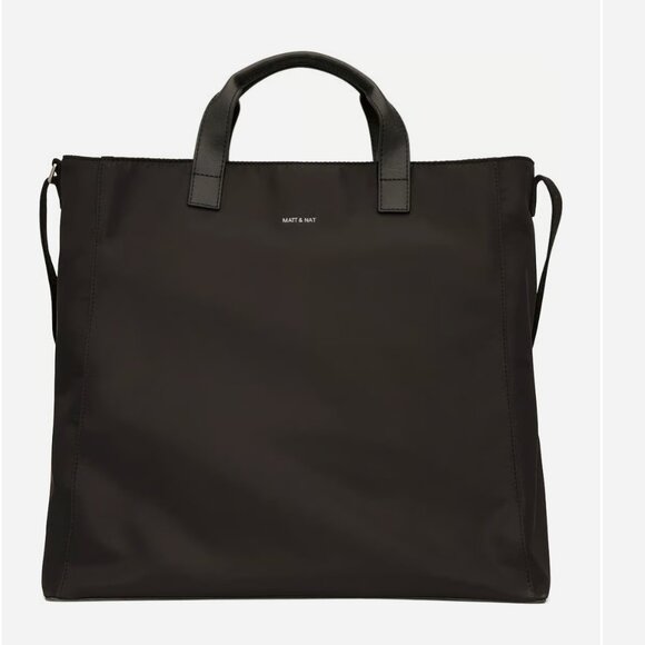 Matt & Nat Black Nylon Tote Bag - Picture 12 of 13